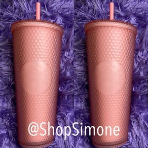 Starbucks 2022 Jelly Studded Pink Lemonade Tumbler Bundle